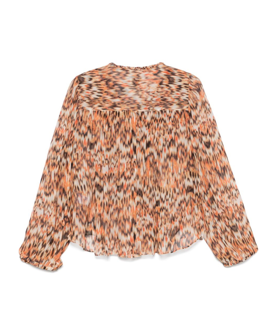 Isabel Marant Marant Ametissa Blouse In Orange