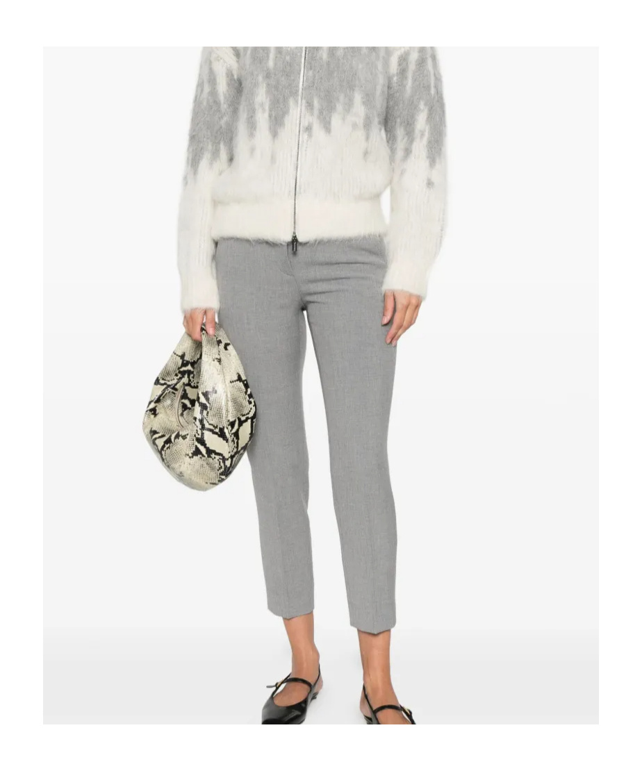 Peserico Pocket Trousers In Gray