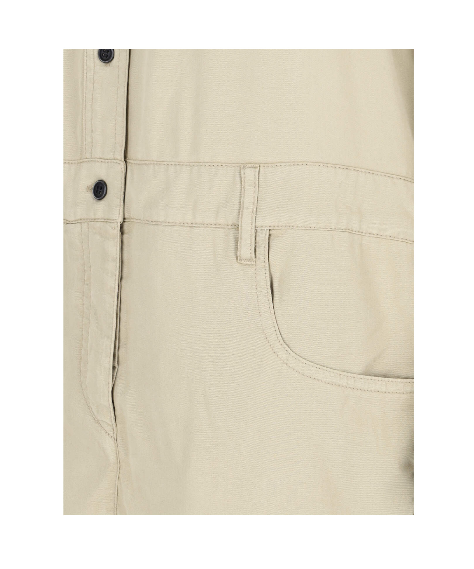 Isabel Marant Étoile Knee Length Dress With Chest And Side Pockets In Nude