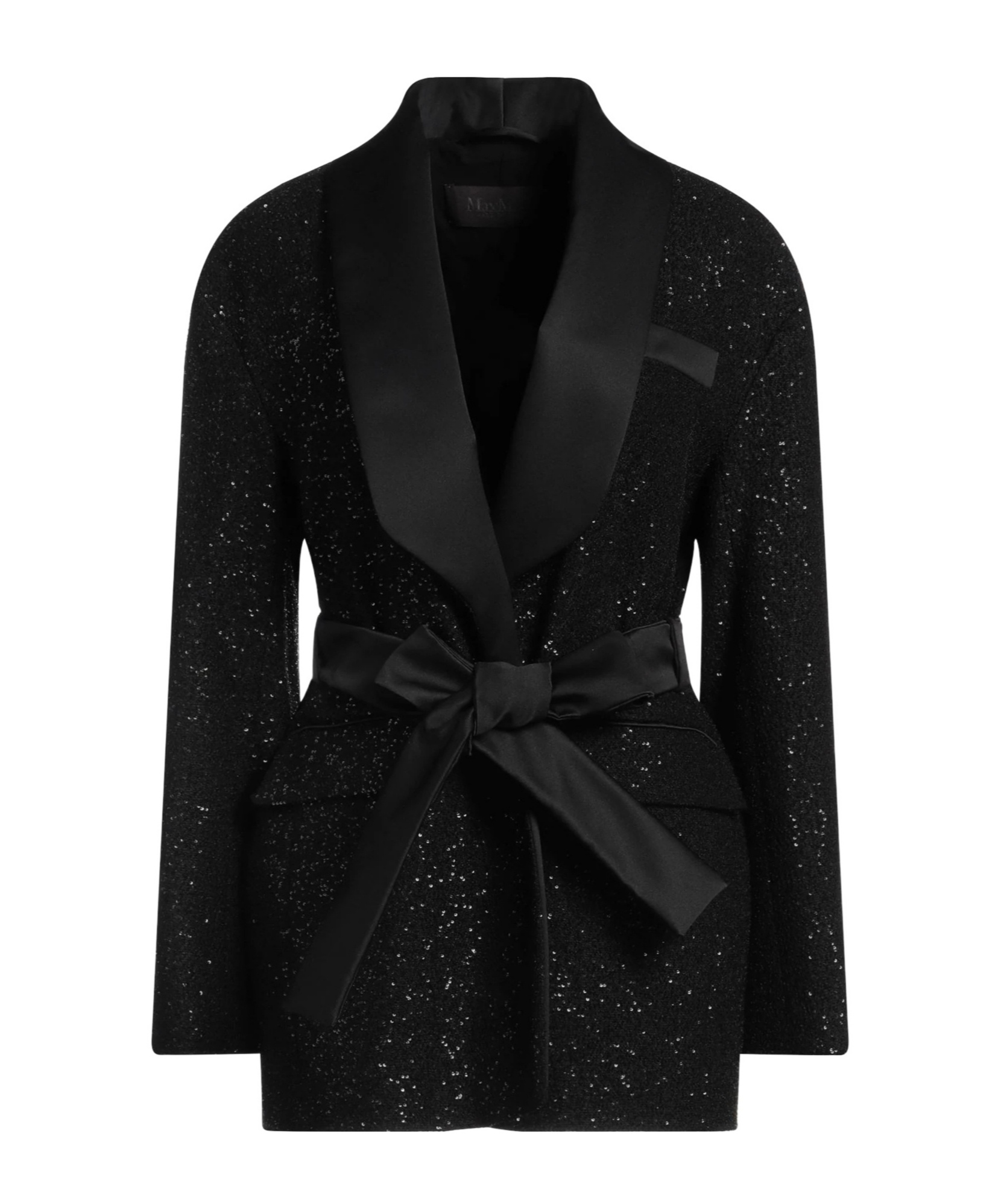 Max Mara Single-breasted Blazer In Black