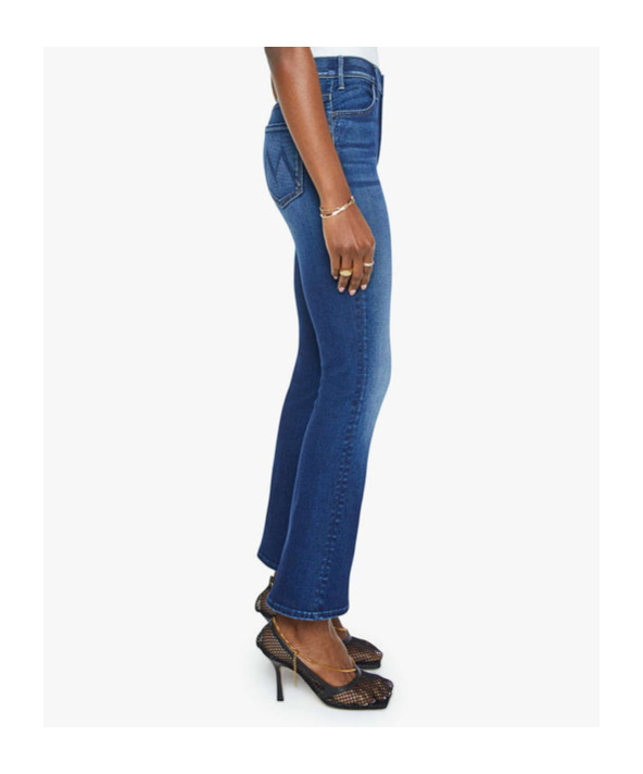 Mother Jeans Slim The Hustler Ankle In Black