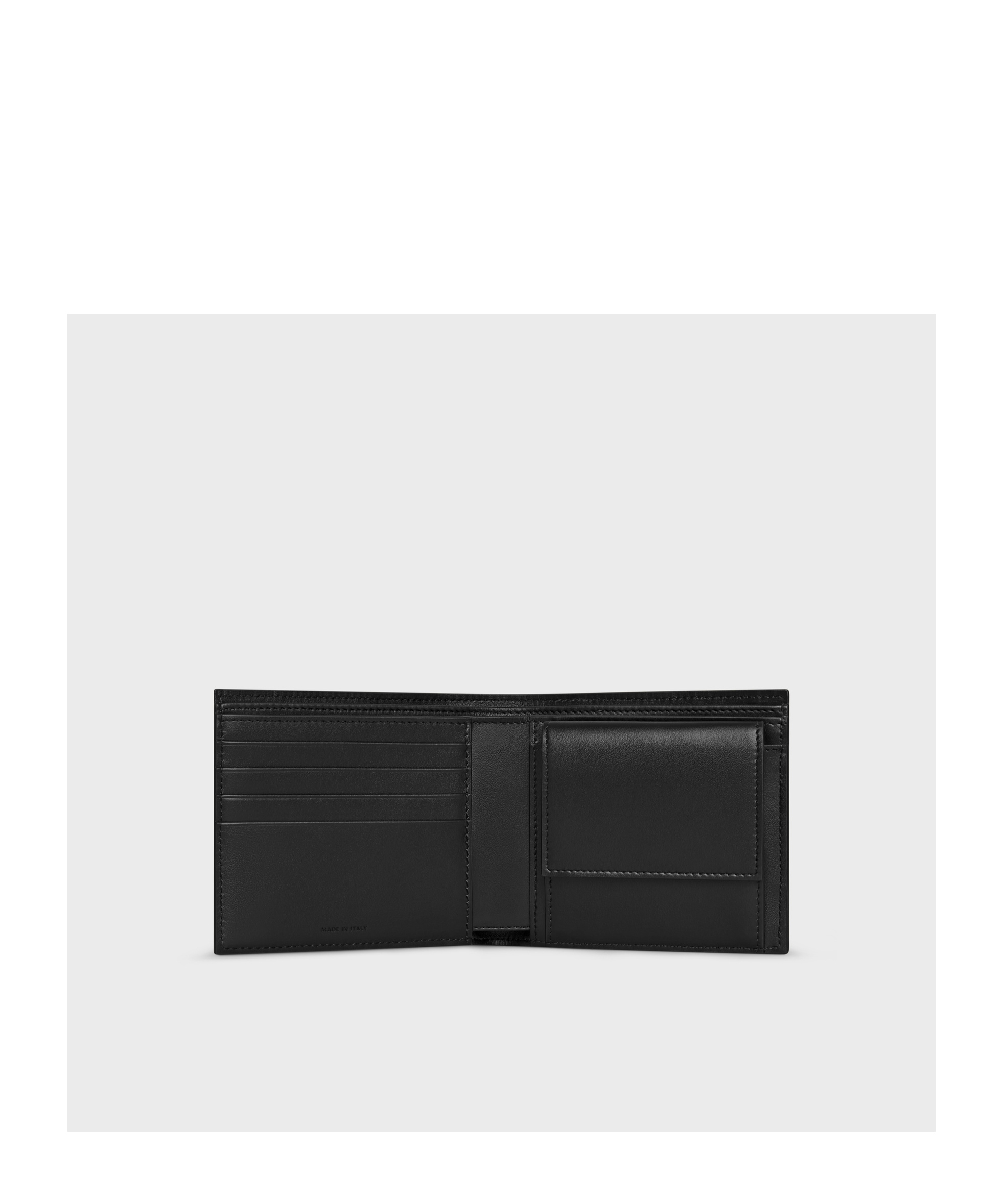 Celine Double-folded Wallet In Black