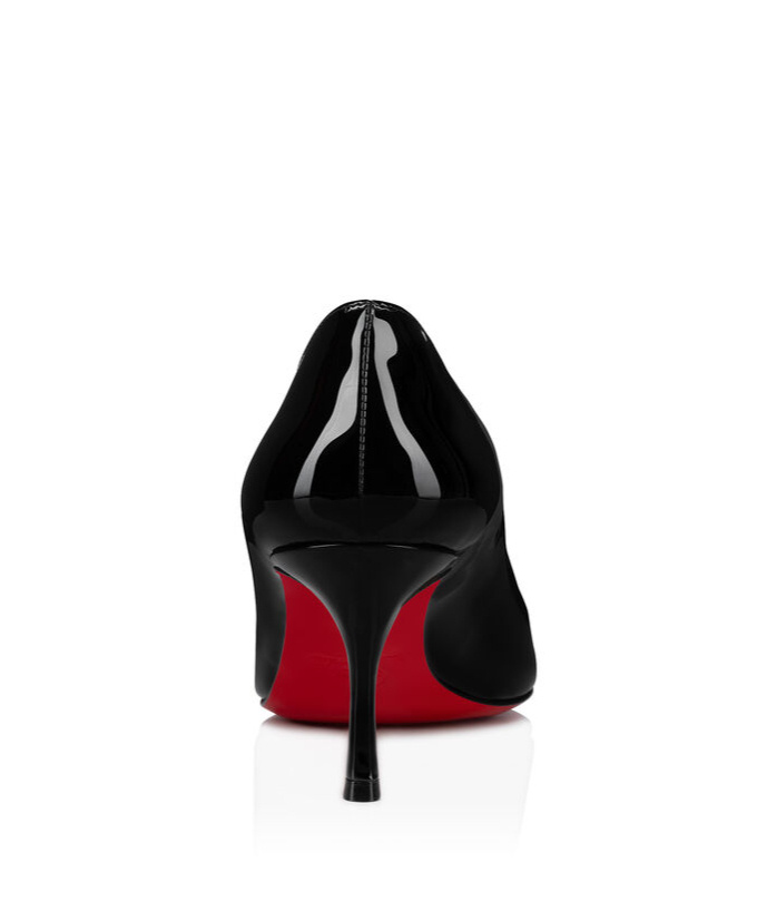 Christian Louboutin Dolly Patent Leather Pumps 85 In Black