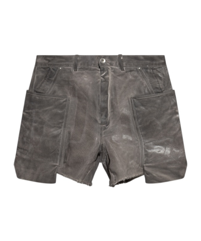 Rick Owens Drkshdw Belt-loop Shorts In Black
