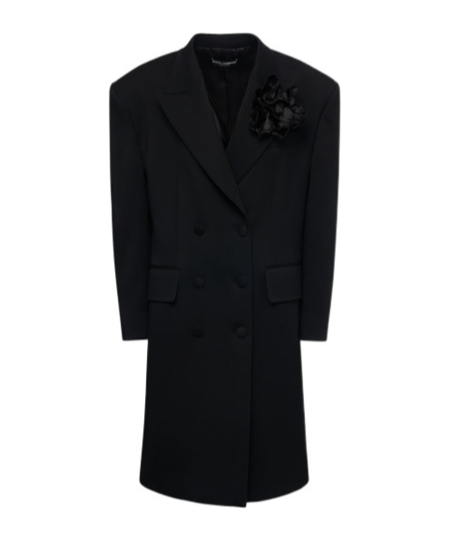 Dolce & Gabbana Overcoat In Black