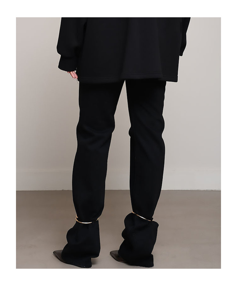 Darkpark Straight Leg Fitted Jeans In Black