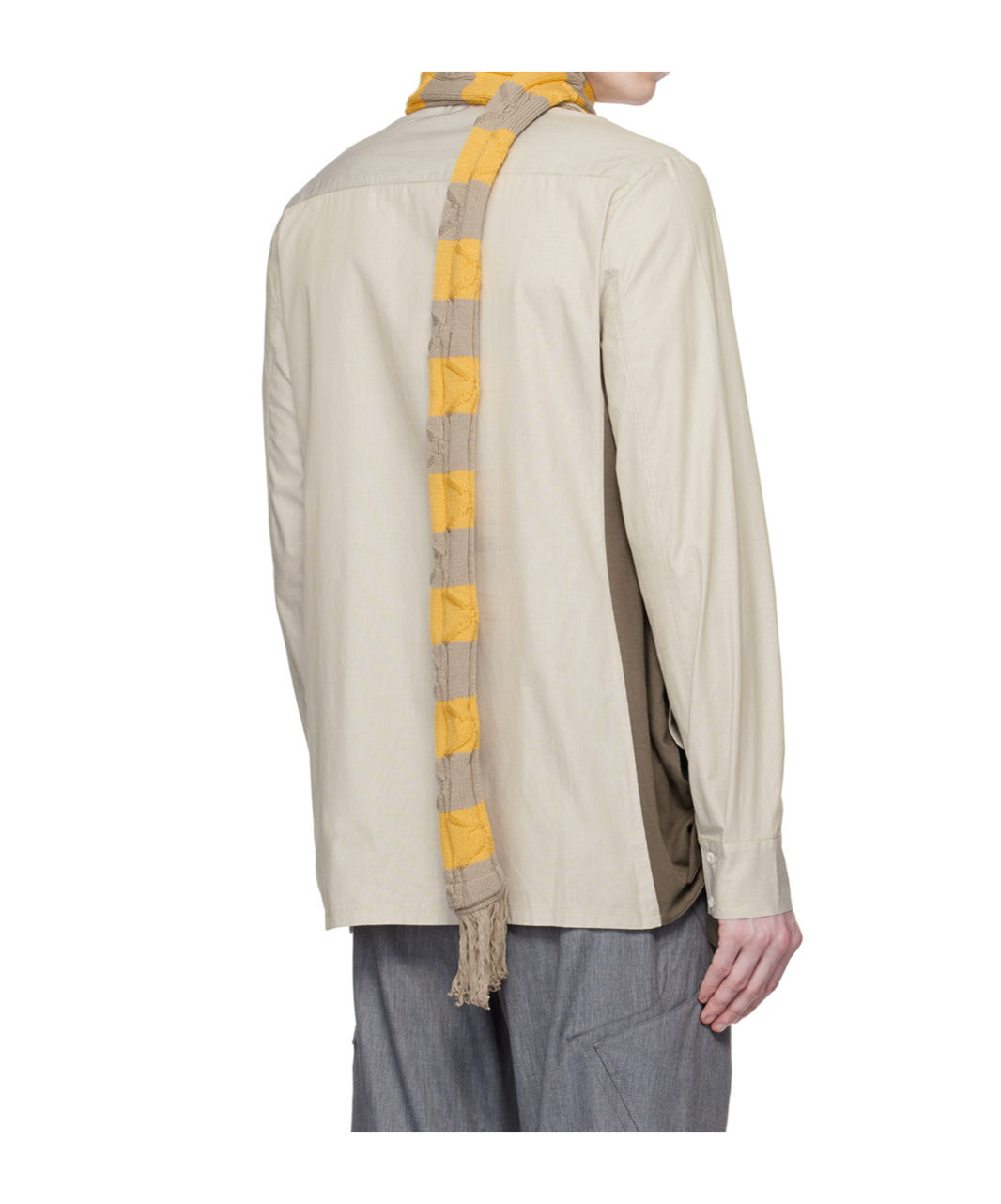 Kiko Kostadinov Lapel Shirt In Nude