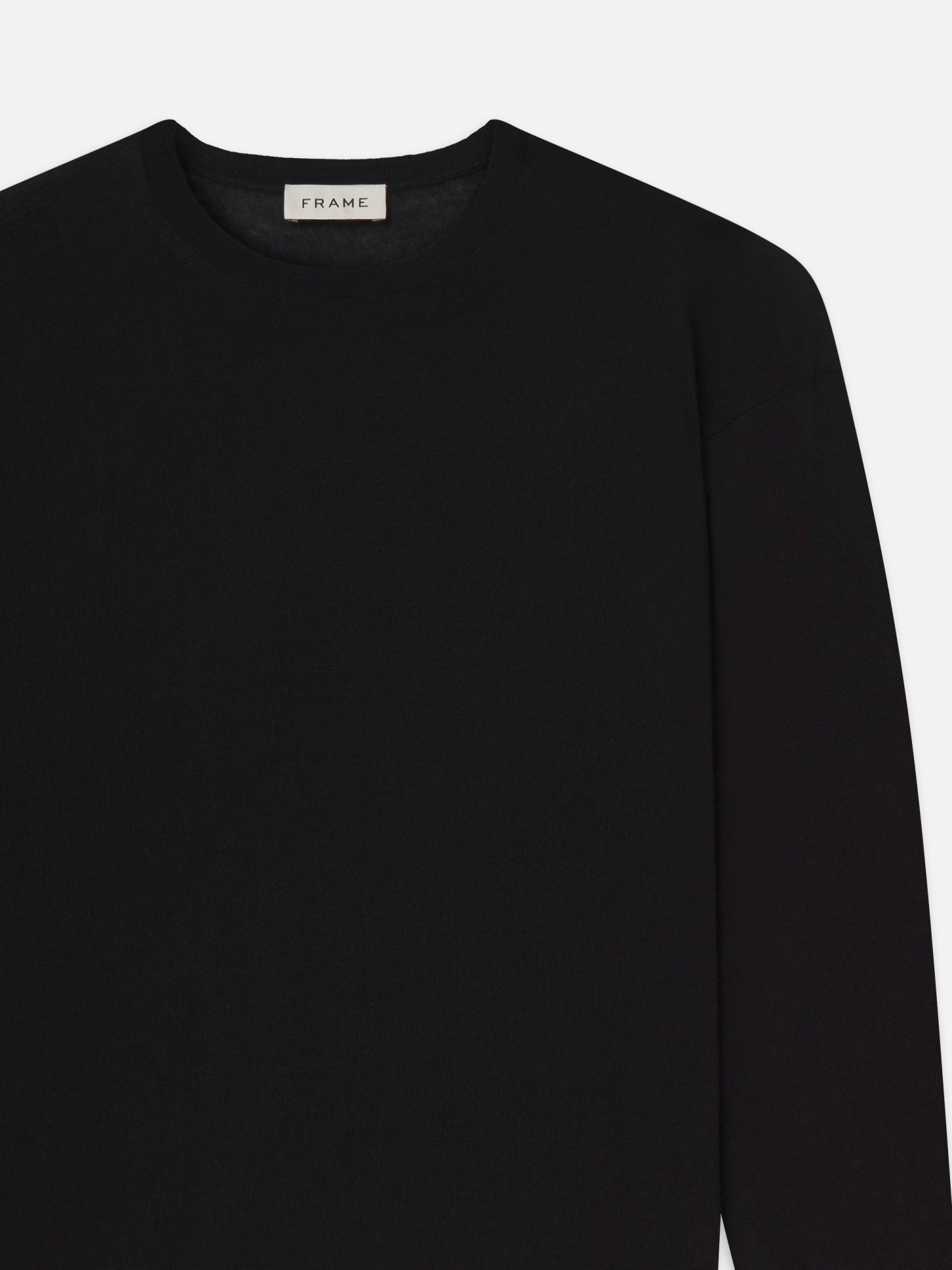 Frame Cashmere-wool Sweater In Black
