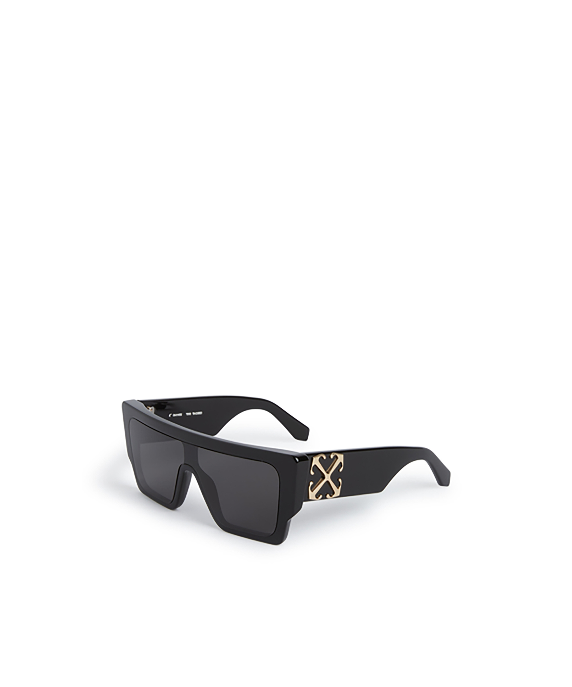 Off-white Rectangular Sunglasses In Blackdarkgrey