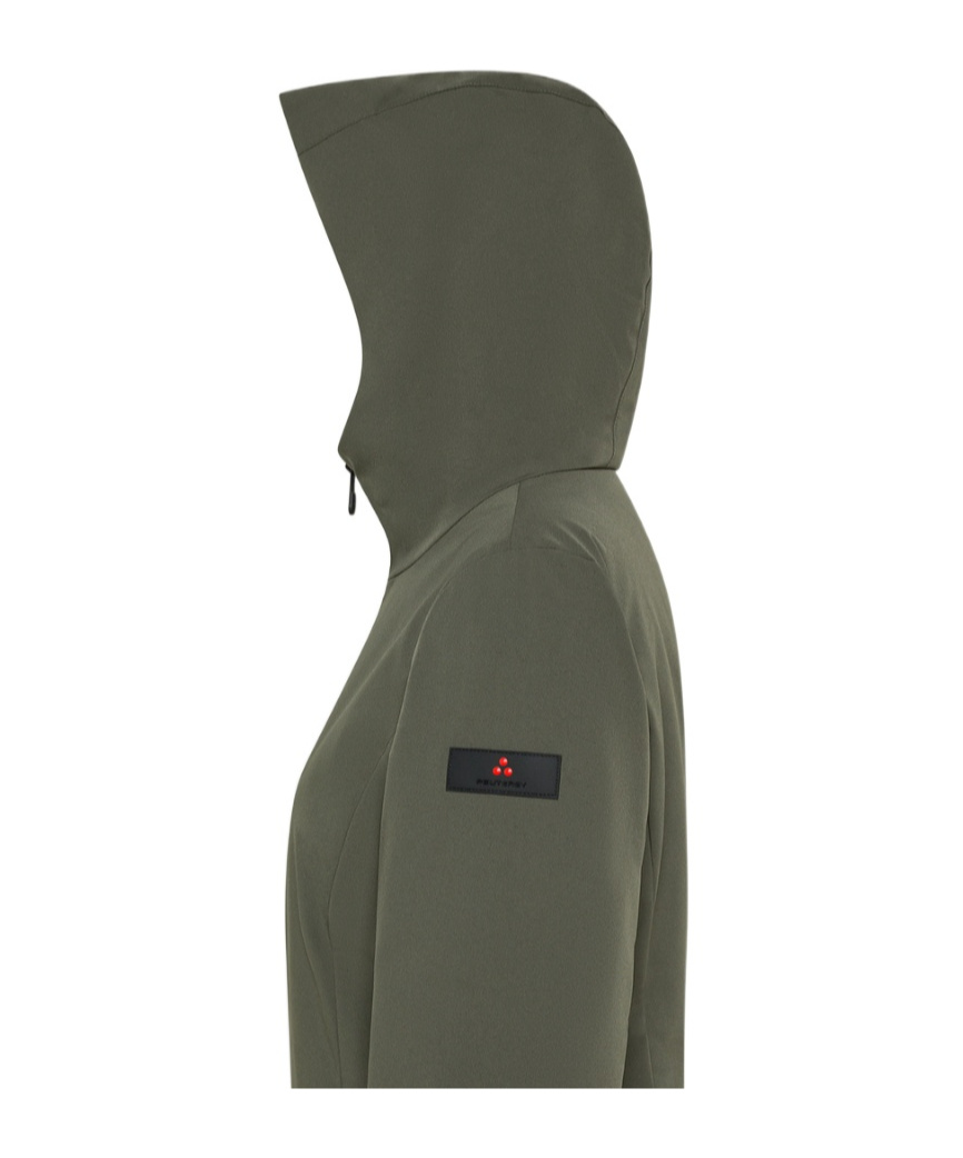 Peuterey Active Bi-stretch Nylon Jacket In Green
