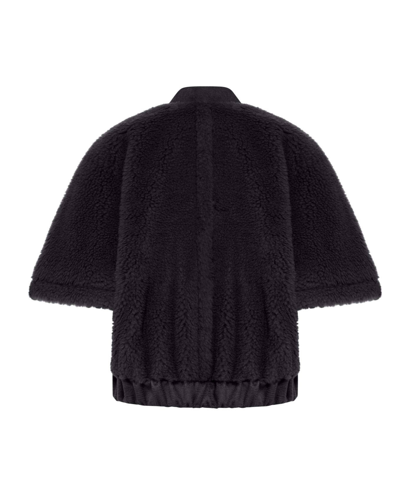 Max Mara Briose1 Cape Coat In Black
