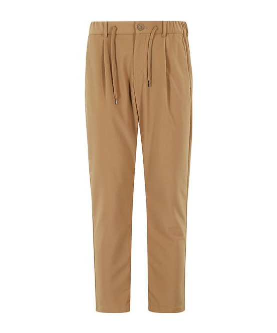Herno Pantalone Velluto 1000 Righe In Brown
