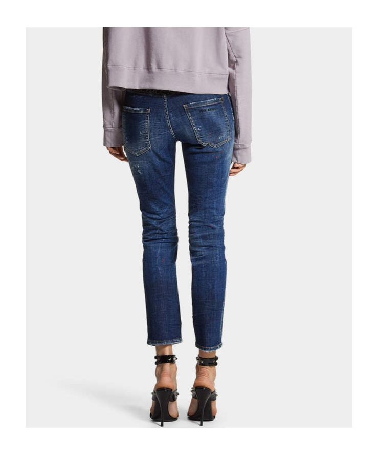 Dsquared2 Straight-leg Jeans In Blue