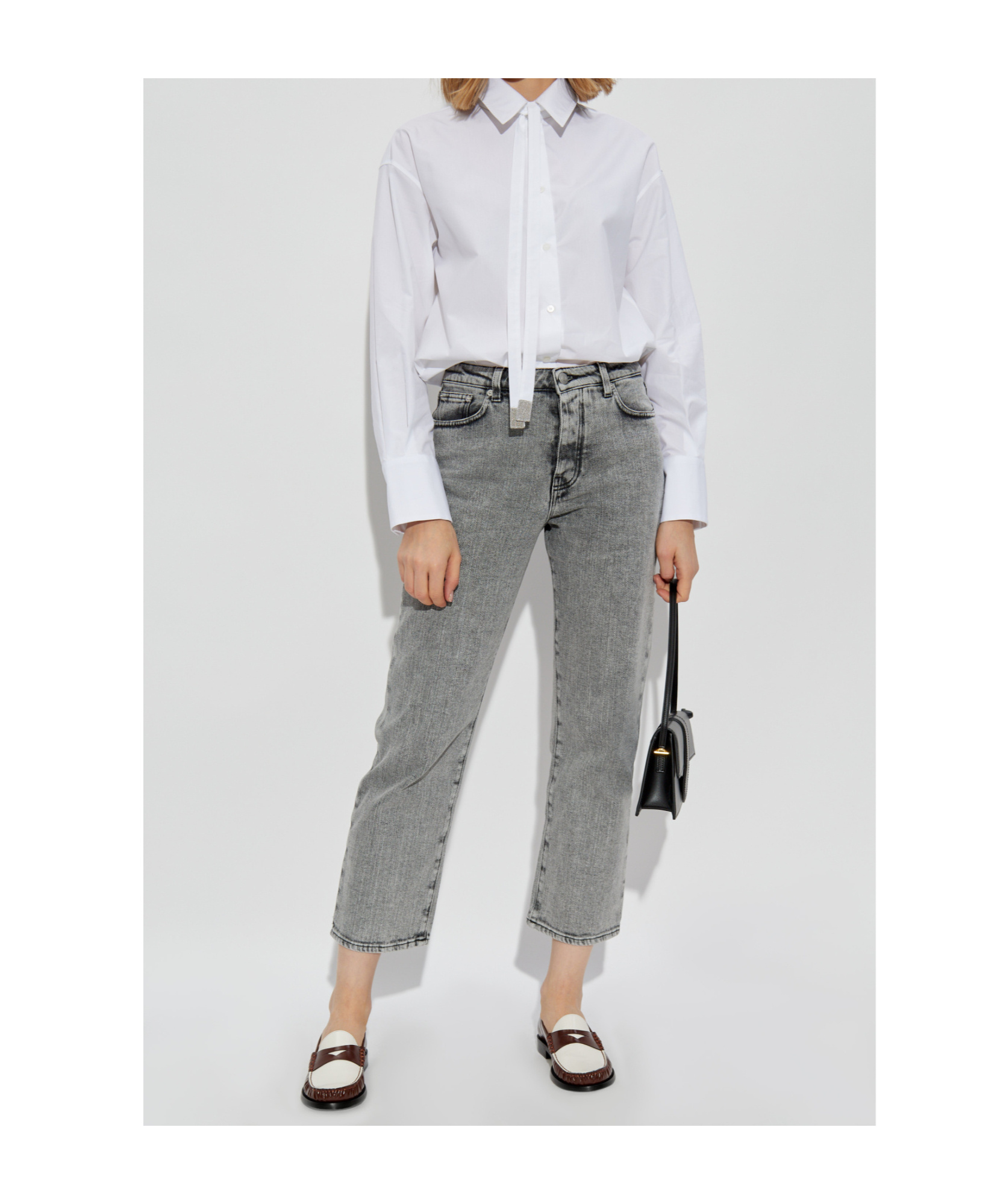 Fabiana Filippi Long-sleeved Shirt In White