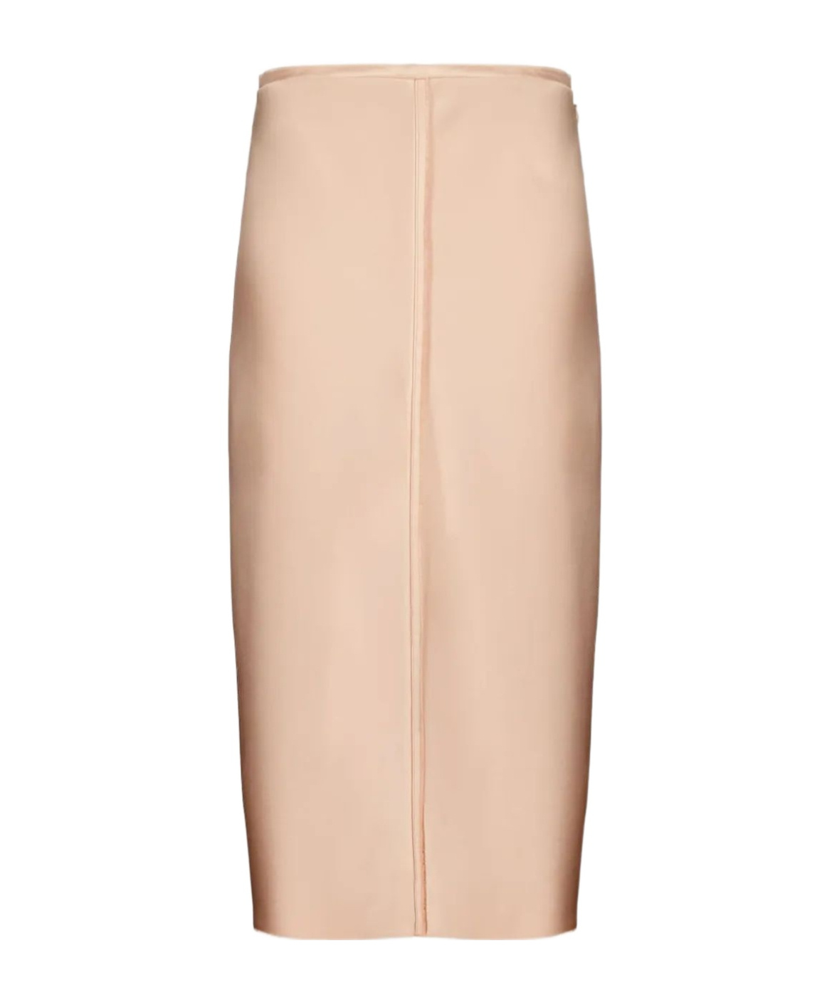 Ami Alexandre Mattiussi Midi And Knee Length Skirt Design In Nude