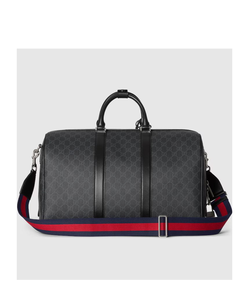 Gucci Soft Gg Supreme Carry-on Duffel Bag In Black