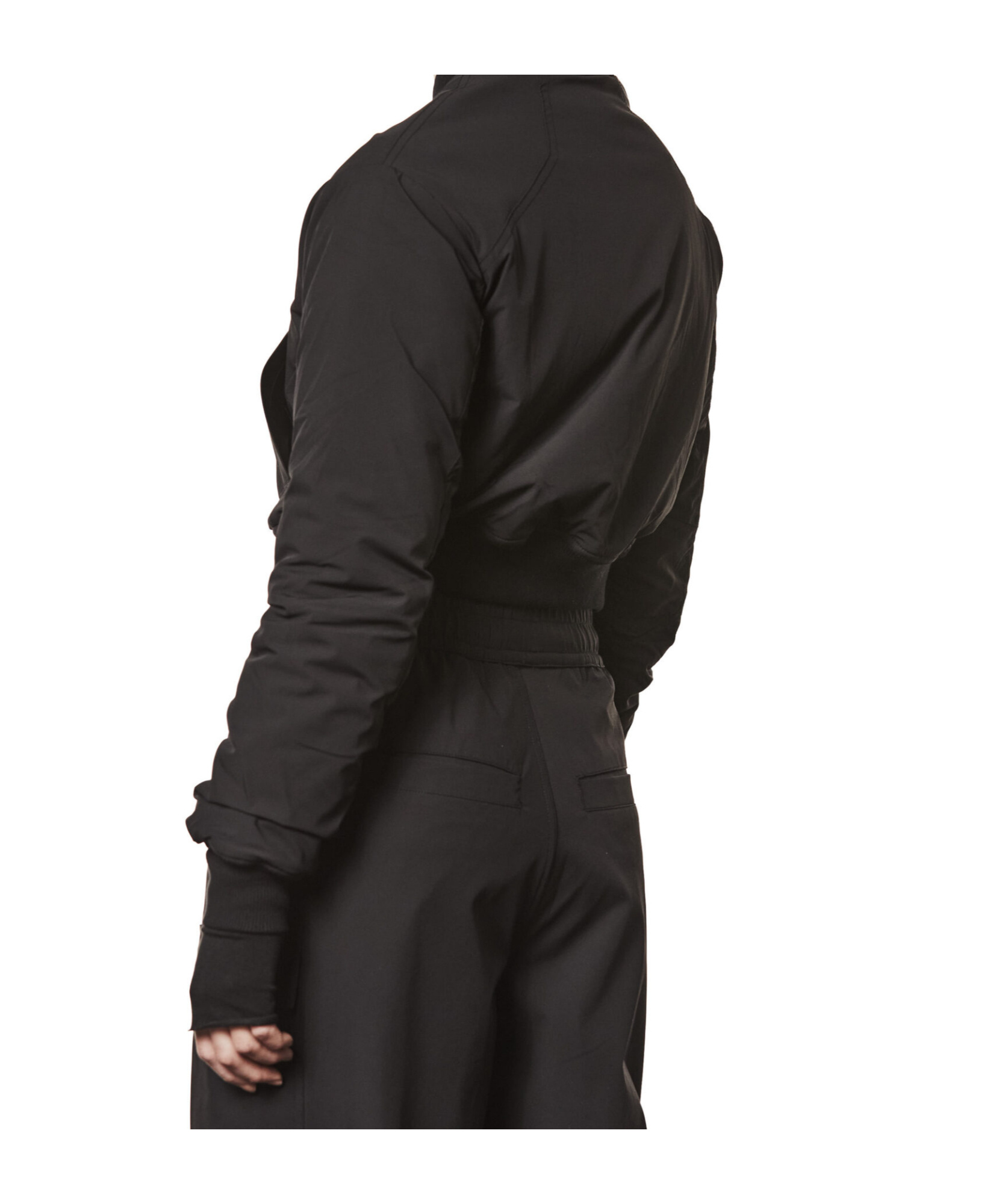 Thom Krom Long-sleeve Bomber Jacket In Black