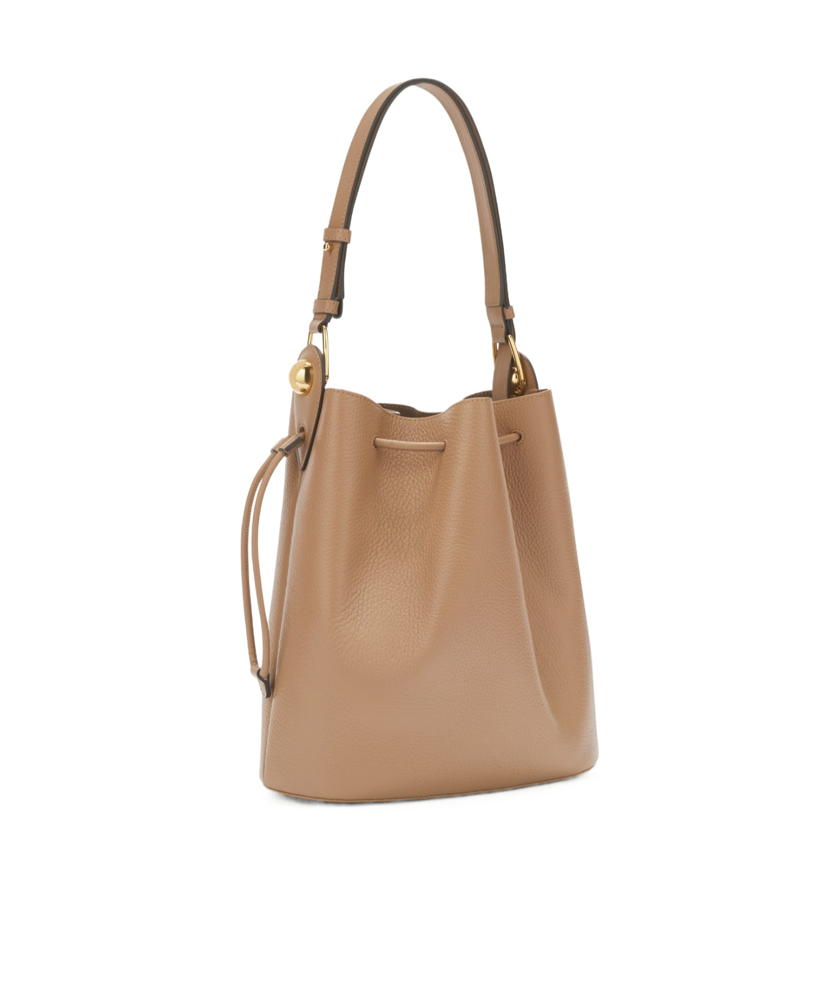 Furla Sfera S Bucket Bag In Desert Color Leather