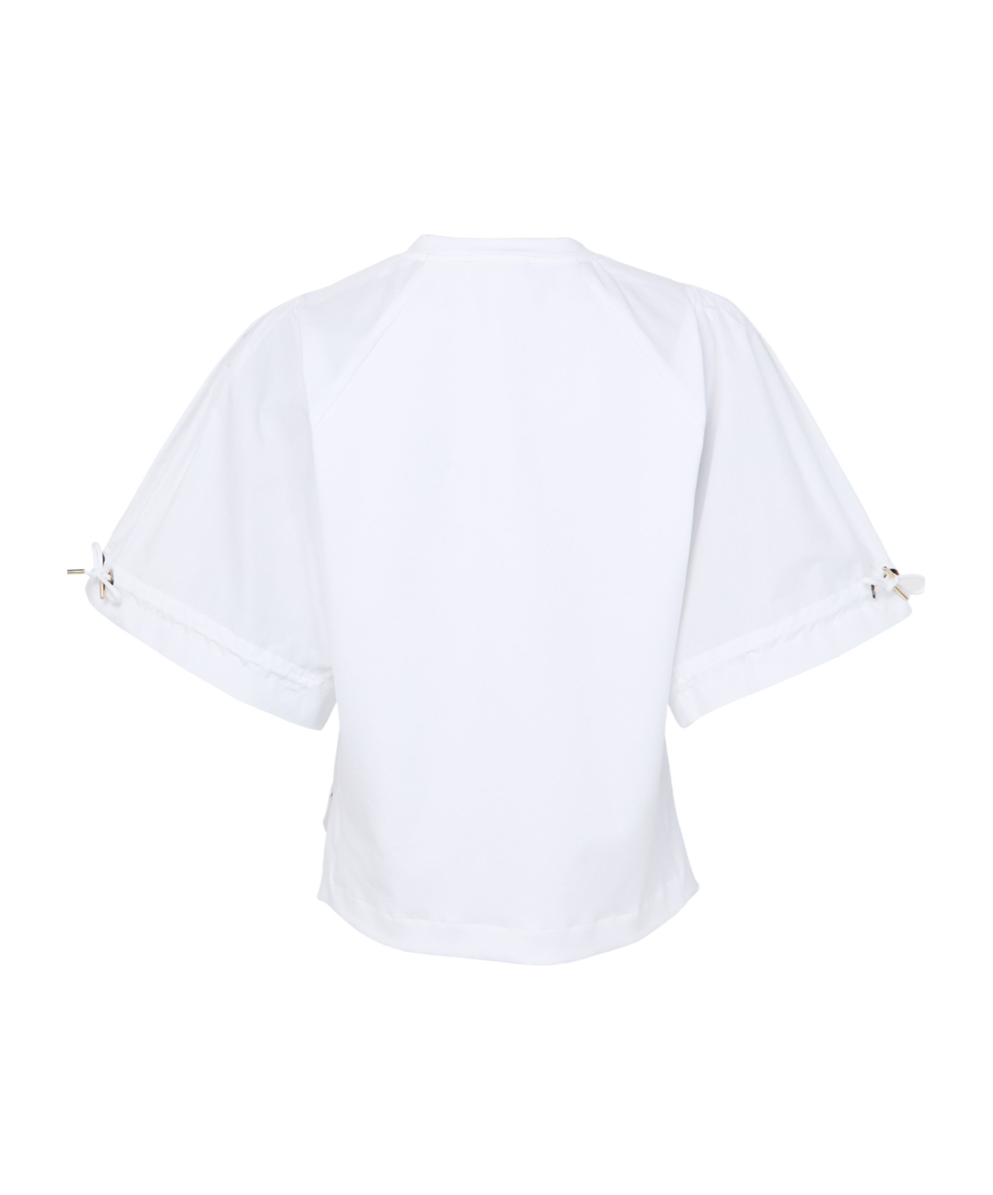 Max Mara Puff-sleeve Blouse In White