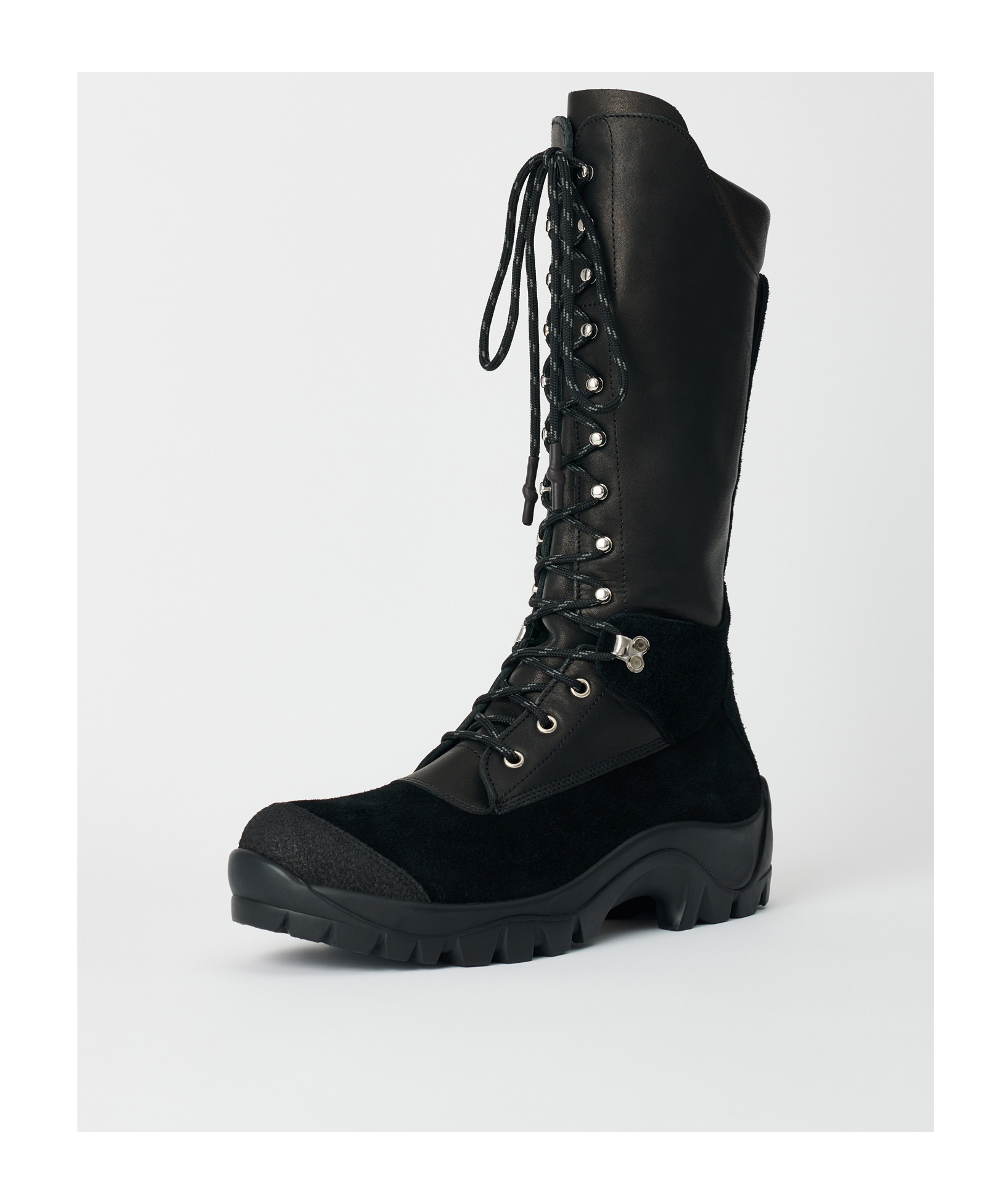 Our Legacy Tower Hiker Pull-ring Boots In Black