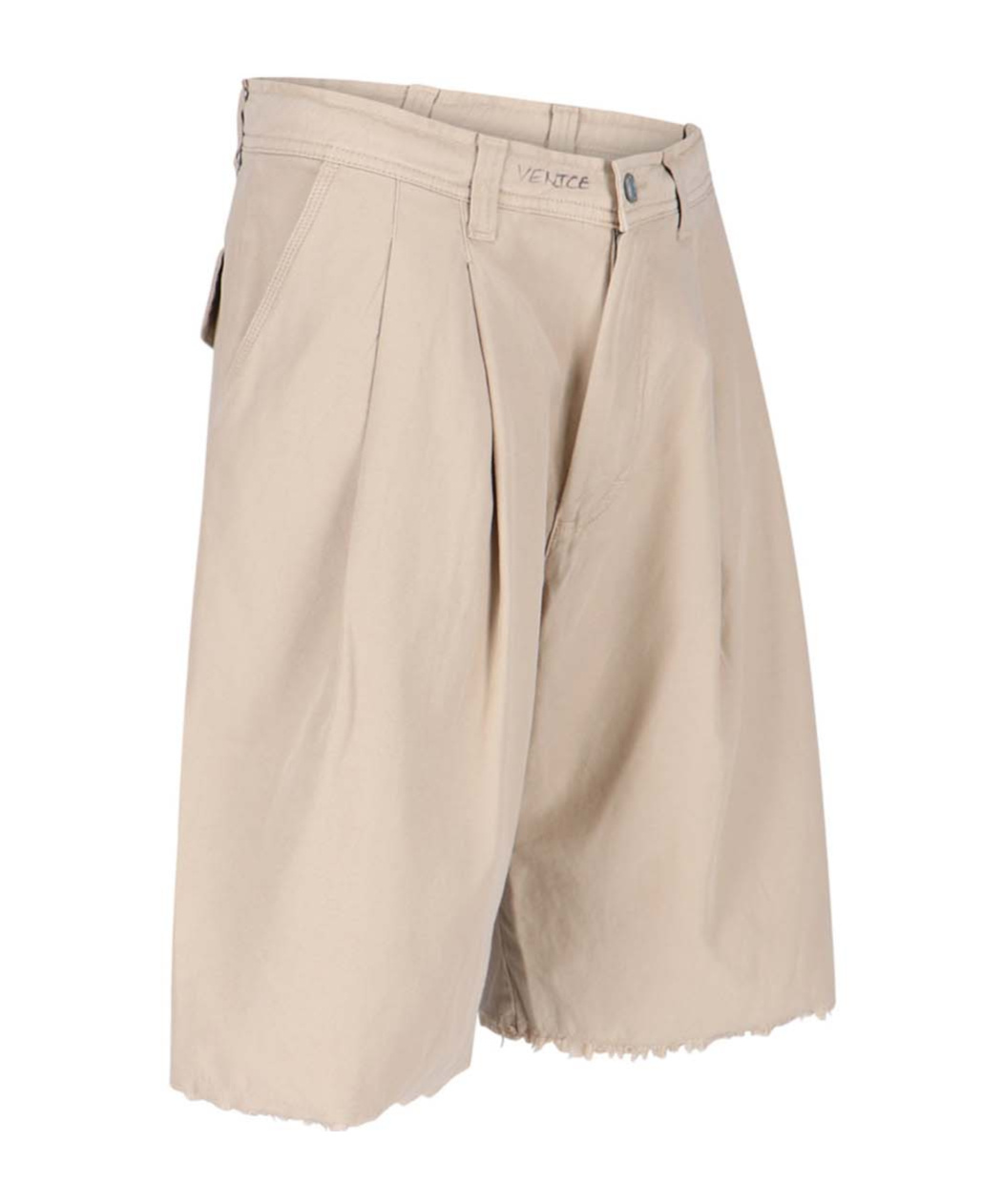 Erl Logo Bermuda Shorts In Nude
