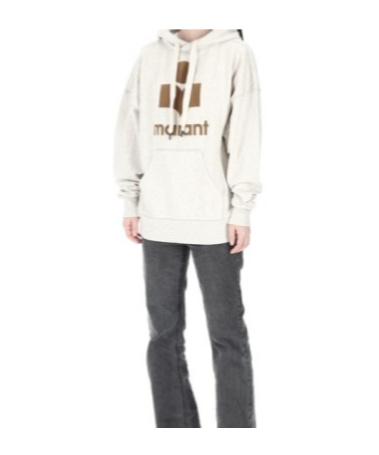 Isabel Marant Étoile Mansel Recycled Material Sweatshirt In White