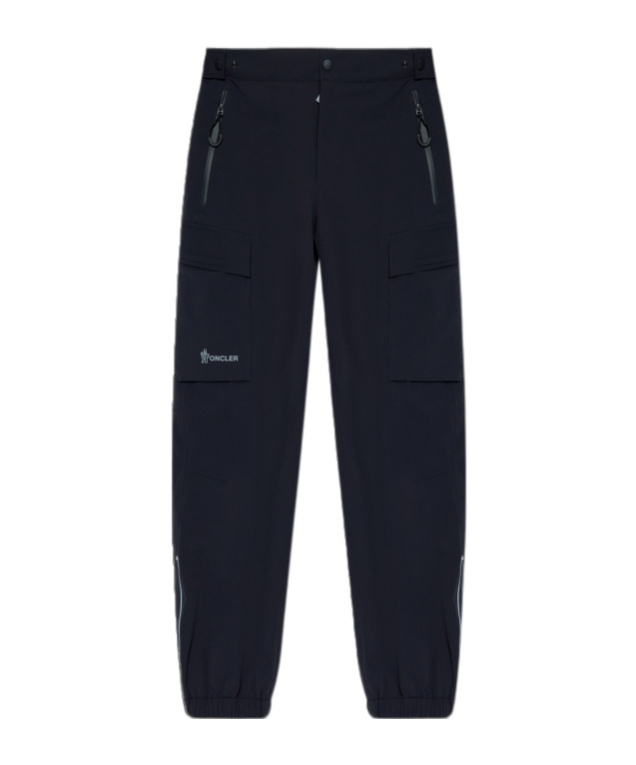 Moncler Elastic Waist Sweatpants In Black