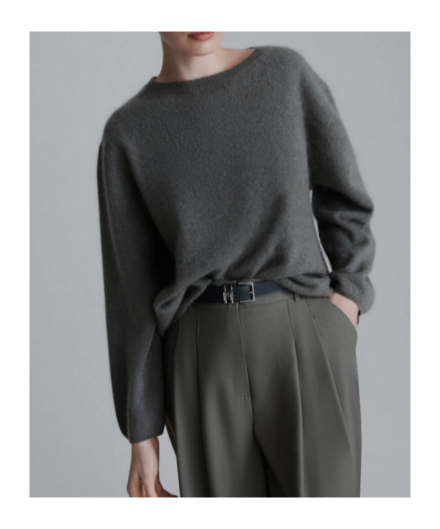 Marella Nanti Crew-neck Sweaters In Gray