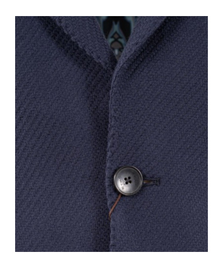 Etro Single-breasted Blazer In Black