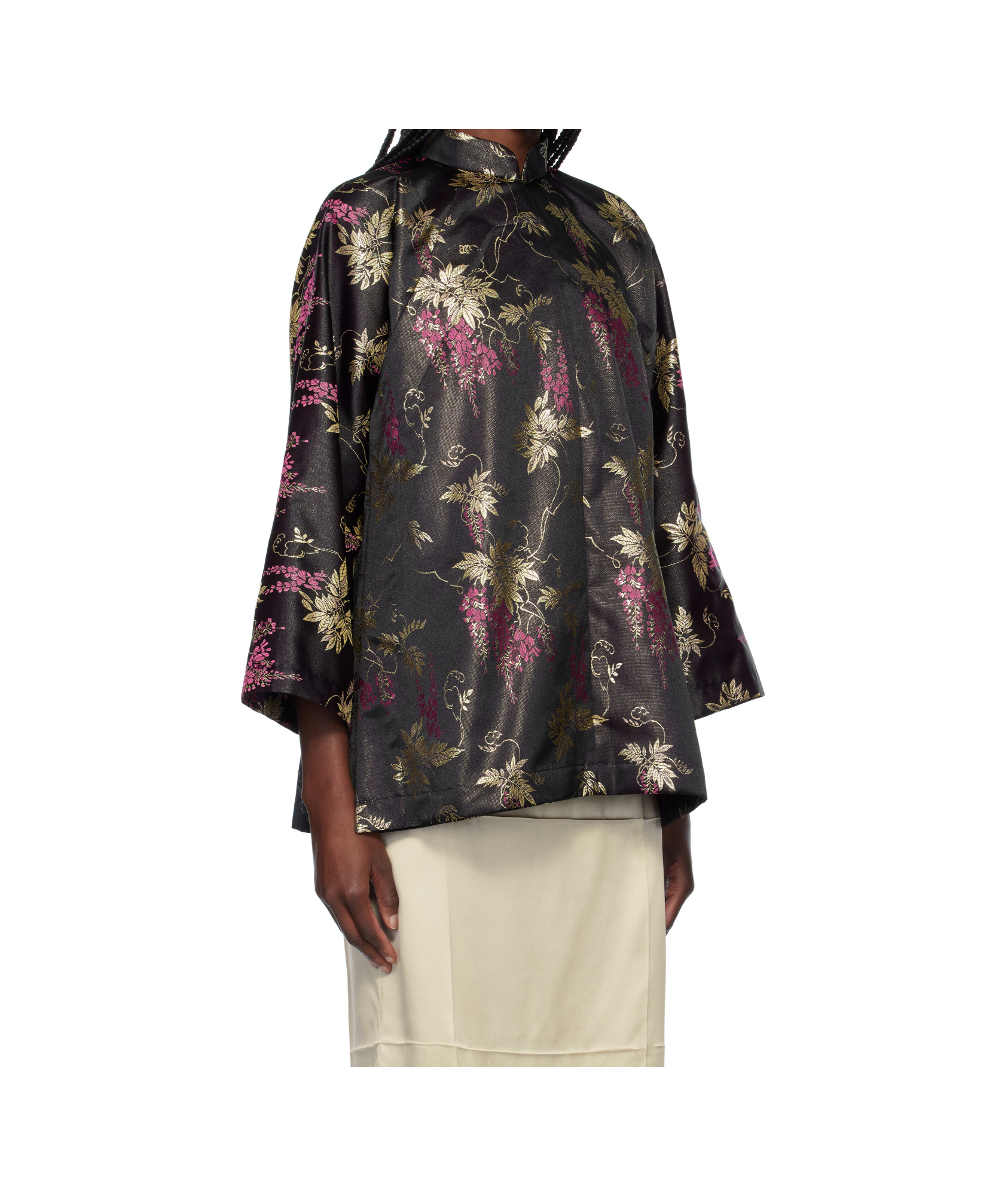 COMME DES GARÇONS FLORAL PATTERN SHIRT 