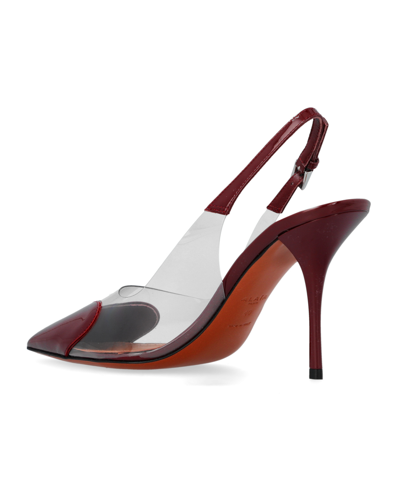 Alaïa Pointed High-heeled Sandals In Multicolor