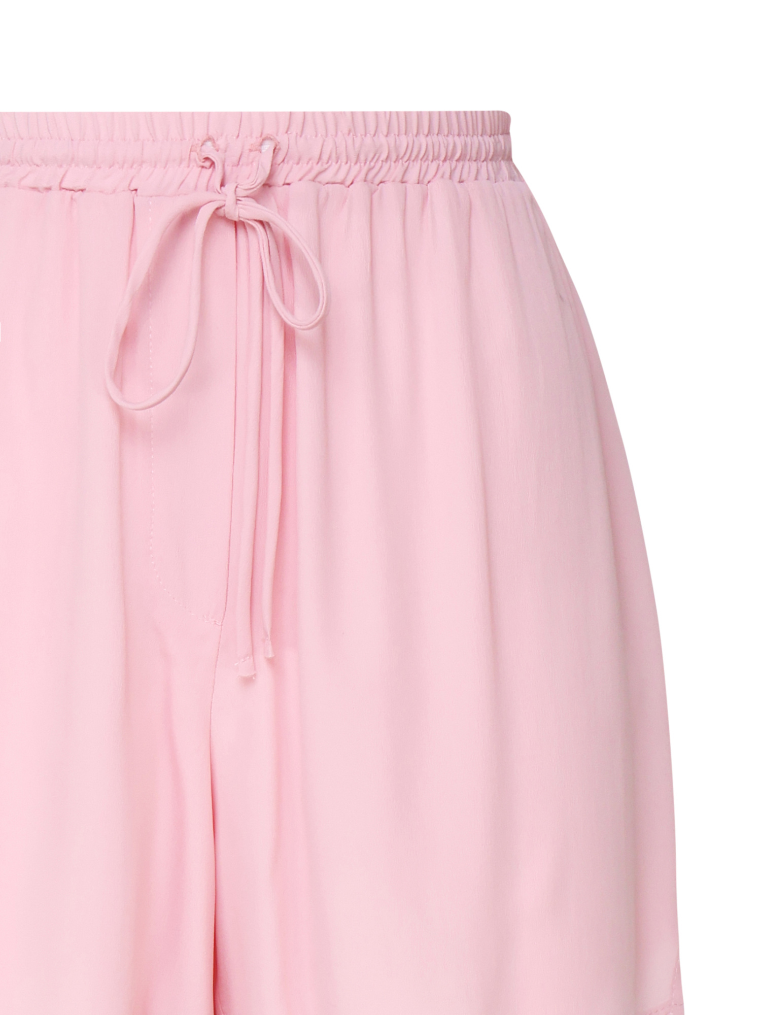 Ottod'ame Elastic-waist Drawstring Mini Shorts In Pink