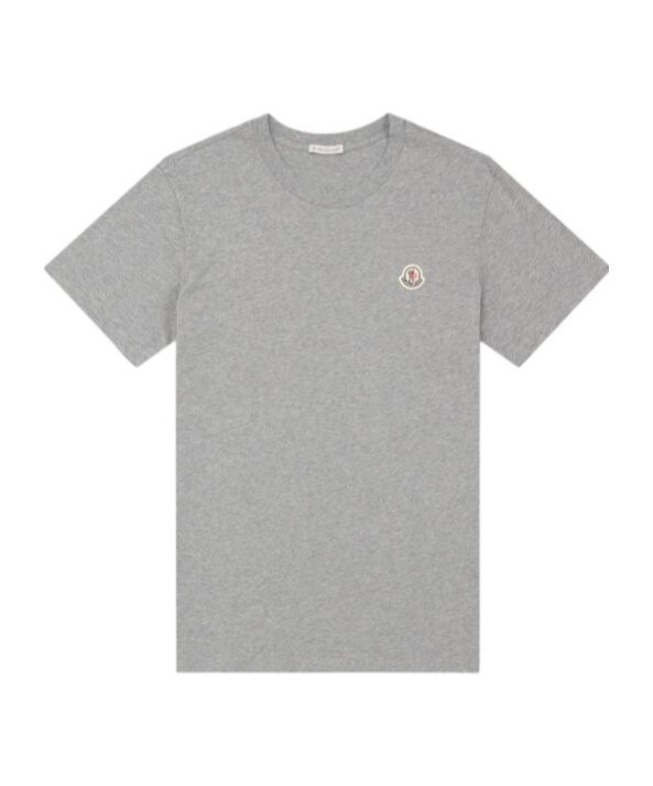 Moncler Short-sleeved T-shirt In Gray