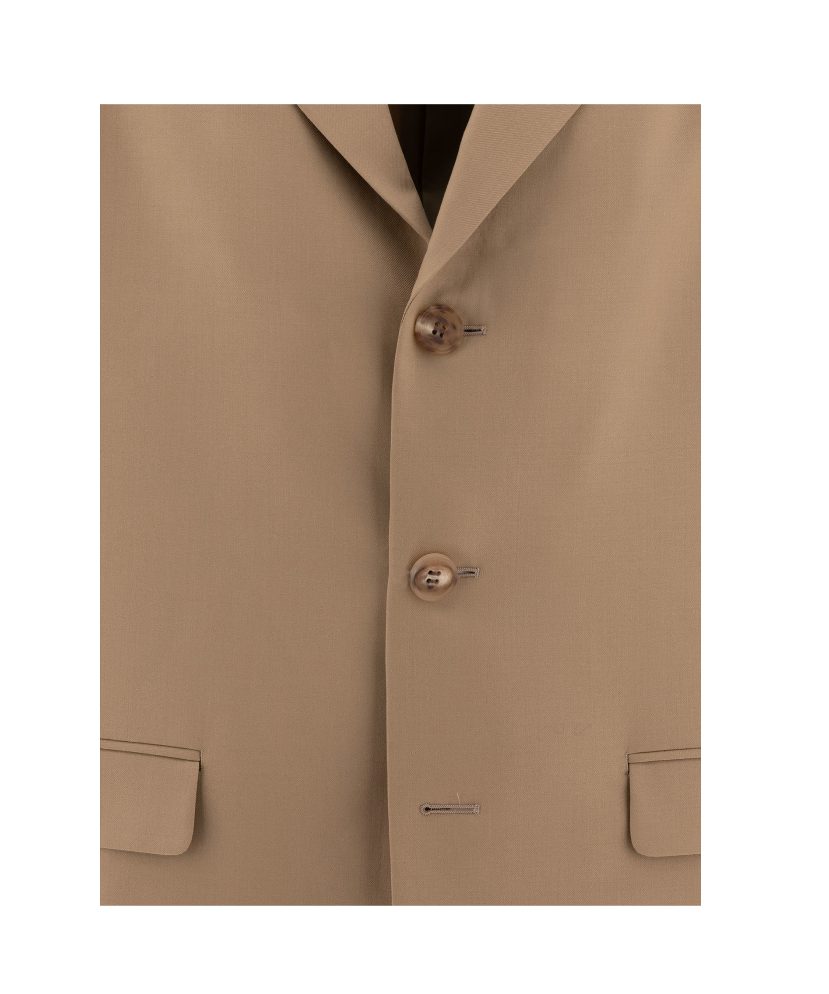 Comme Des Garçons Homme Plus Single-breasted Oversized Blazer In Brown