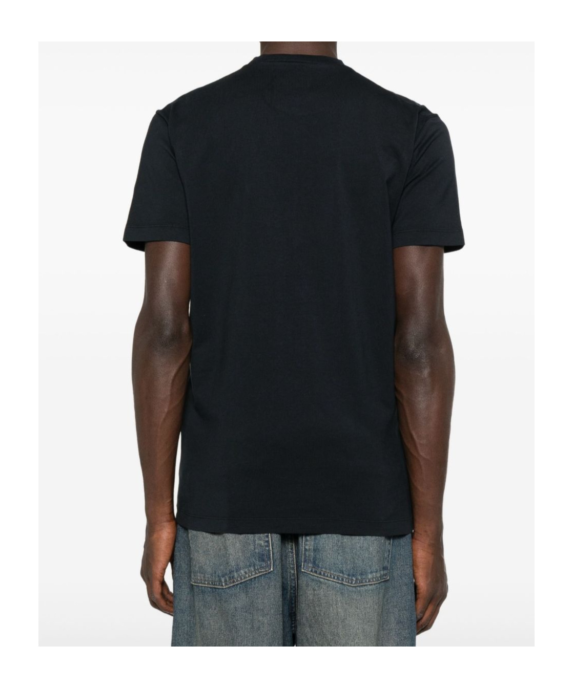 Dsquared2 Crew Neck T-shirt With Print In Black