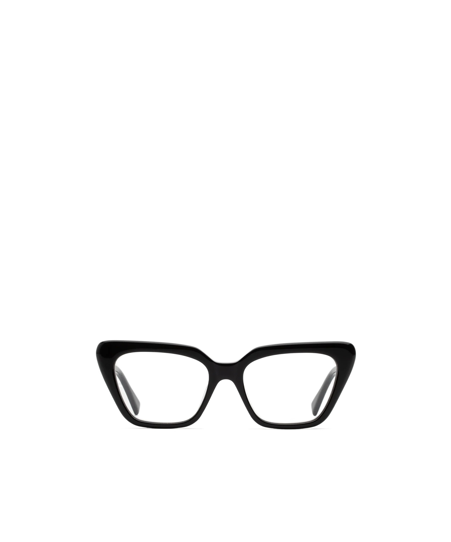 Retrosuperfuture Geometric Plano Mirror In Black