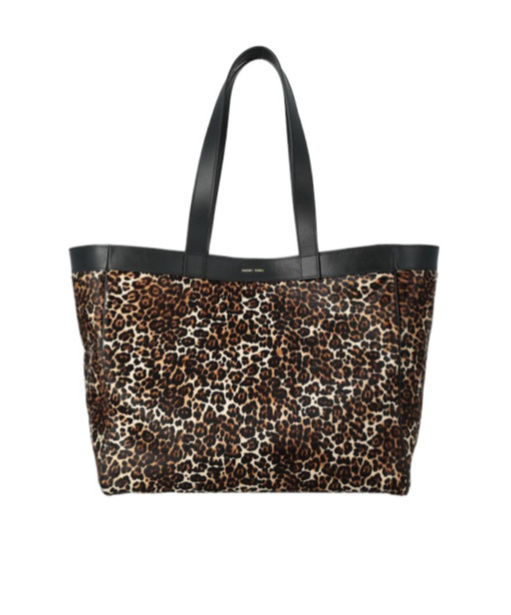 Anine Bing Medium Rio Leopard-pattern Tote Bag In Multi