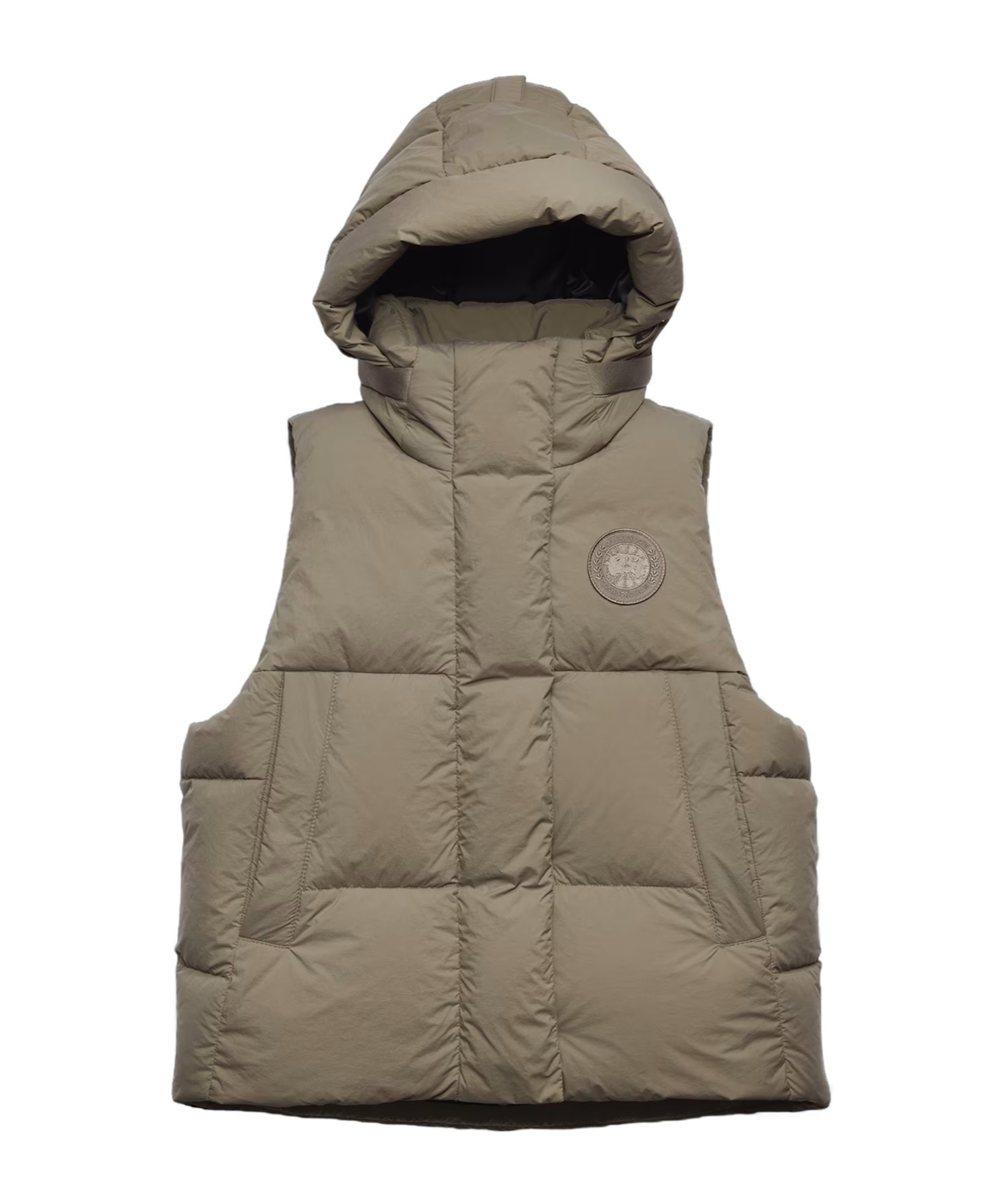 Canada Goose Junction Puffer Vest In Gray