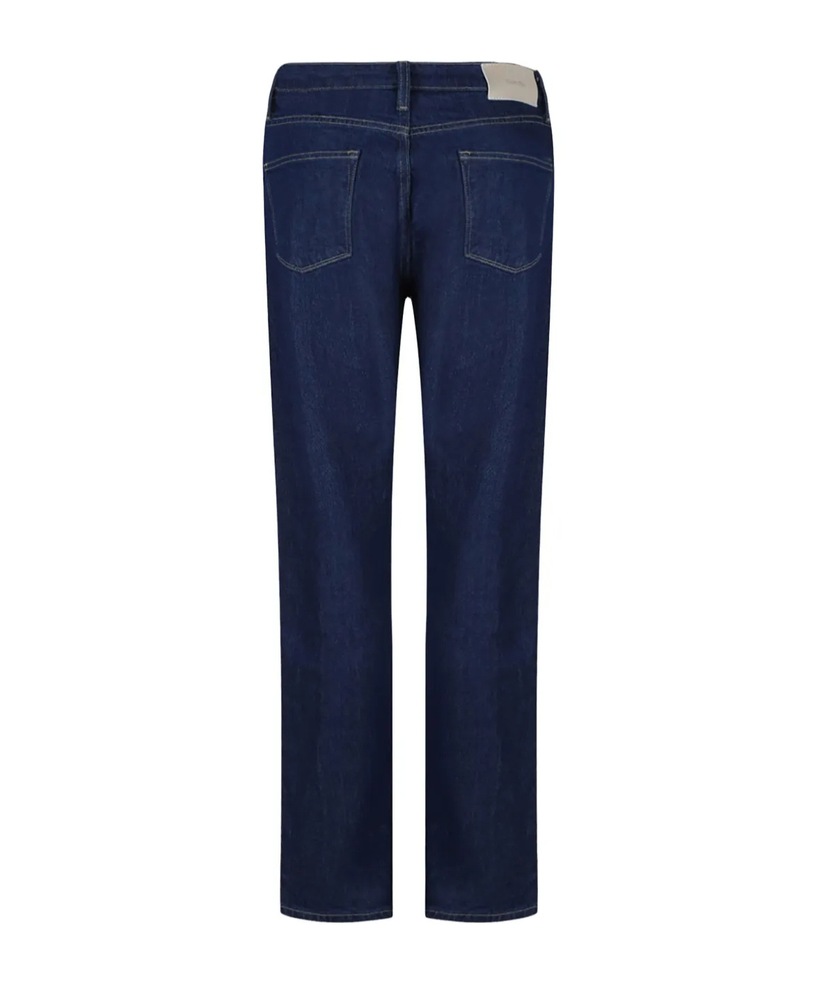 Calvin Klein Denim Trousers With Belt Loops In Black