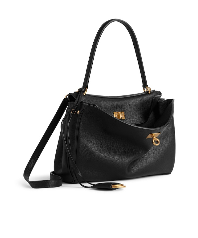 Shop Balenciaga Women's Rodeo Small Handbag In Black