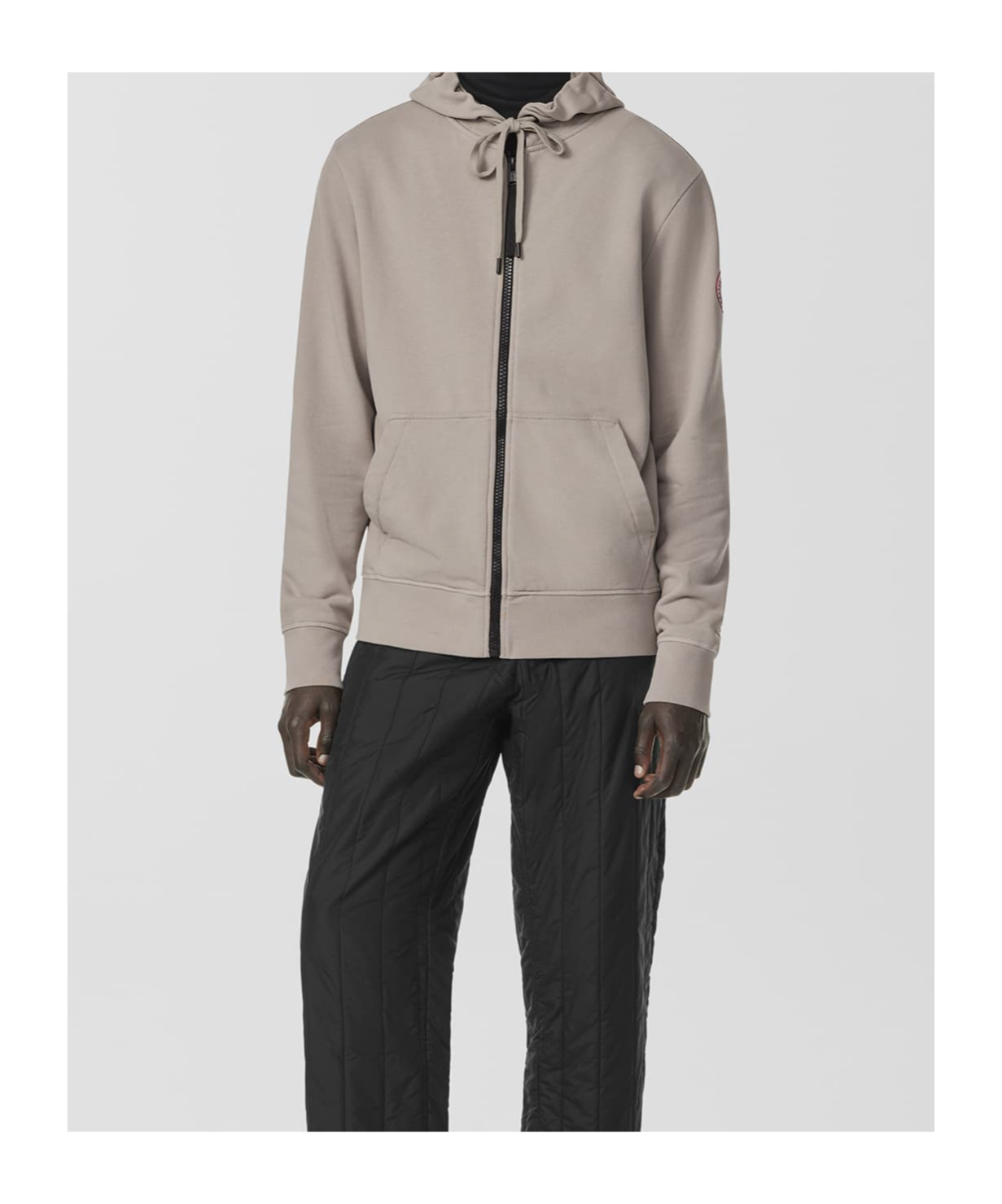 CANADA GOOSE CANADA GOOSE HURON ZIPPED LONG-SLEEVED HOODIE