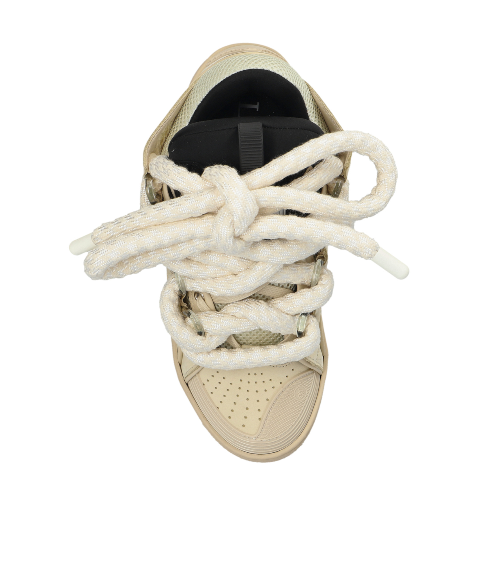 Lanvin Lace-up Sneakers In White