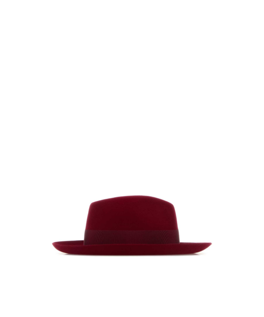 Borsalino Wide-brimmed Hat In Brown