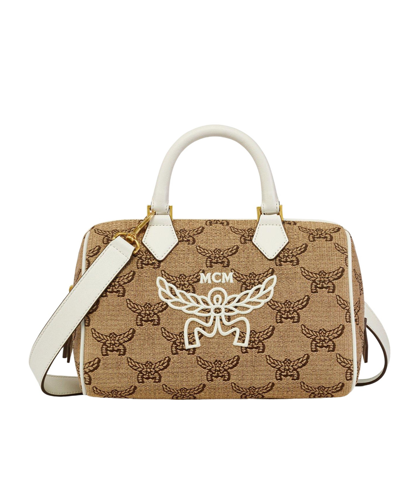 Mcm Small Crossbody Bag Ella Boston In Brown