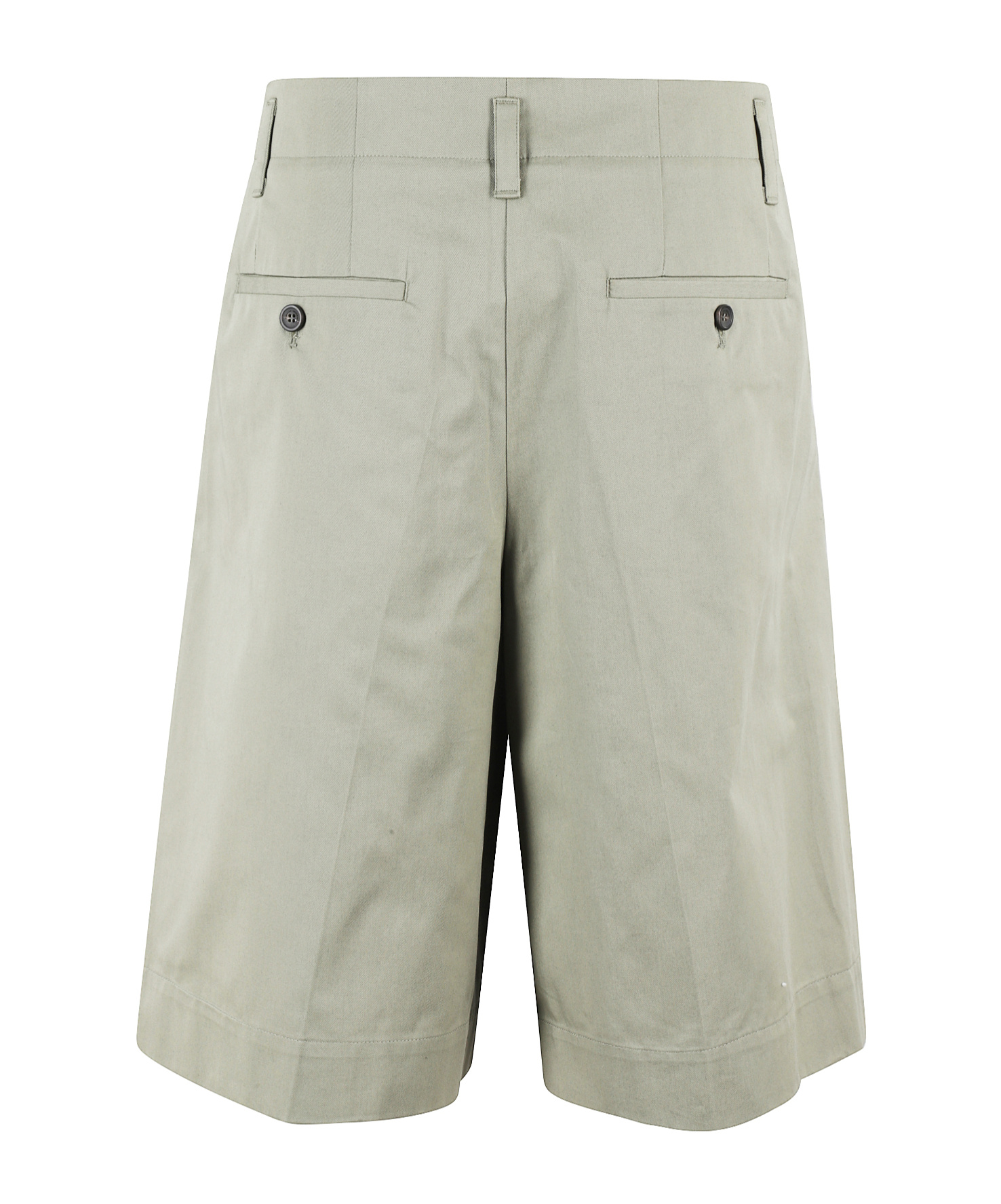 Roberto Collina Tailored Bermuda Shorts With Pleats In Neutral