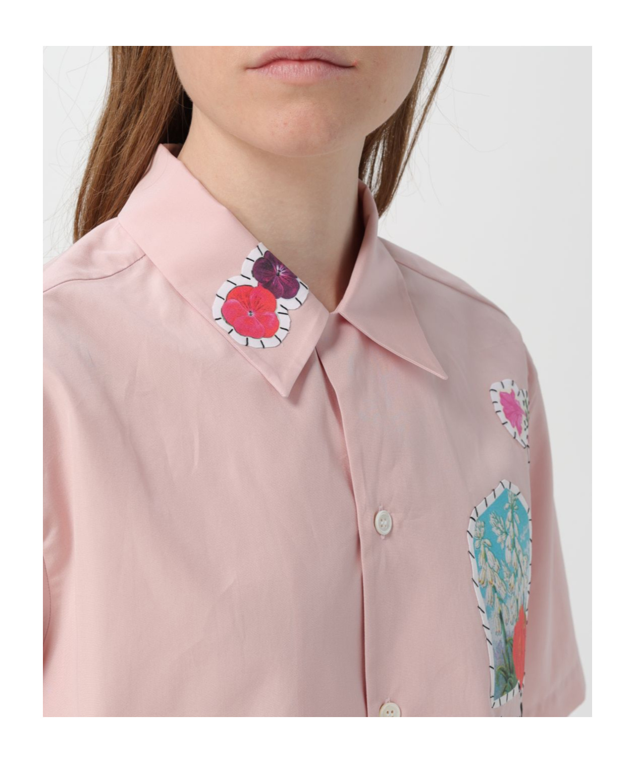 Marni Shirt Woman Color Pink In White