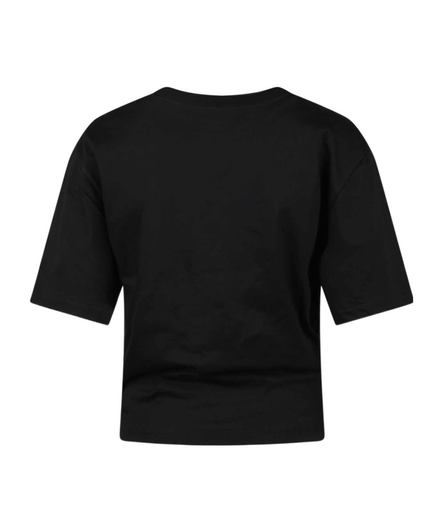 Shop Rabanne Signature Piercing Jersey T-shirt In Black