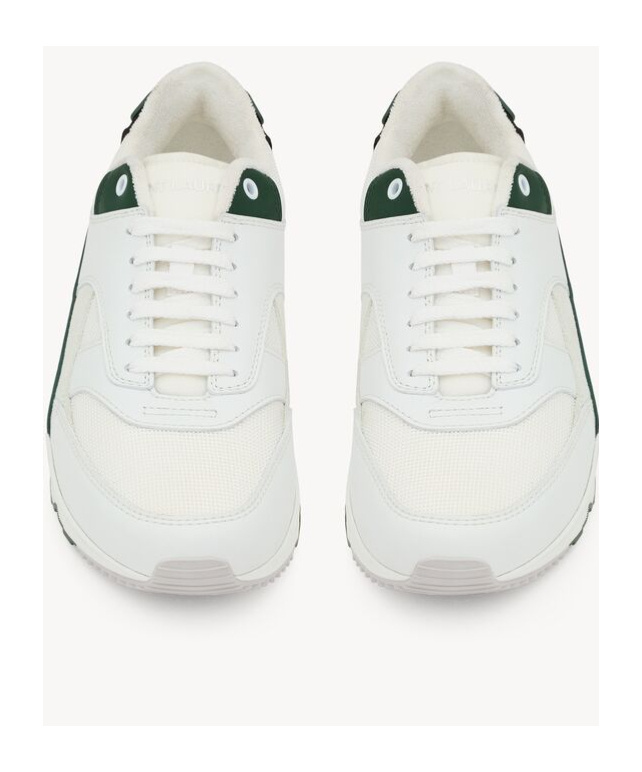 Saint Laurent Bump 15 Sneakers In White
