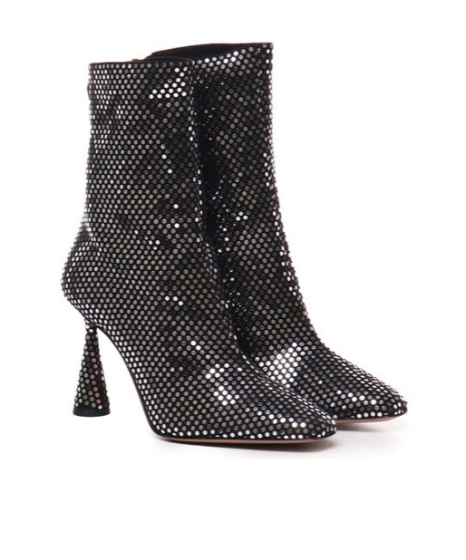 Aquazzura Amore Boots In Calfskin In Black