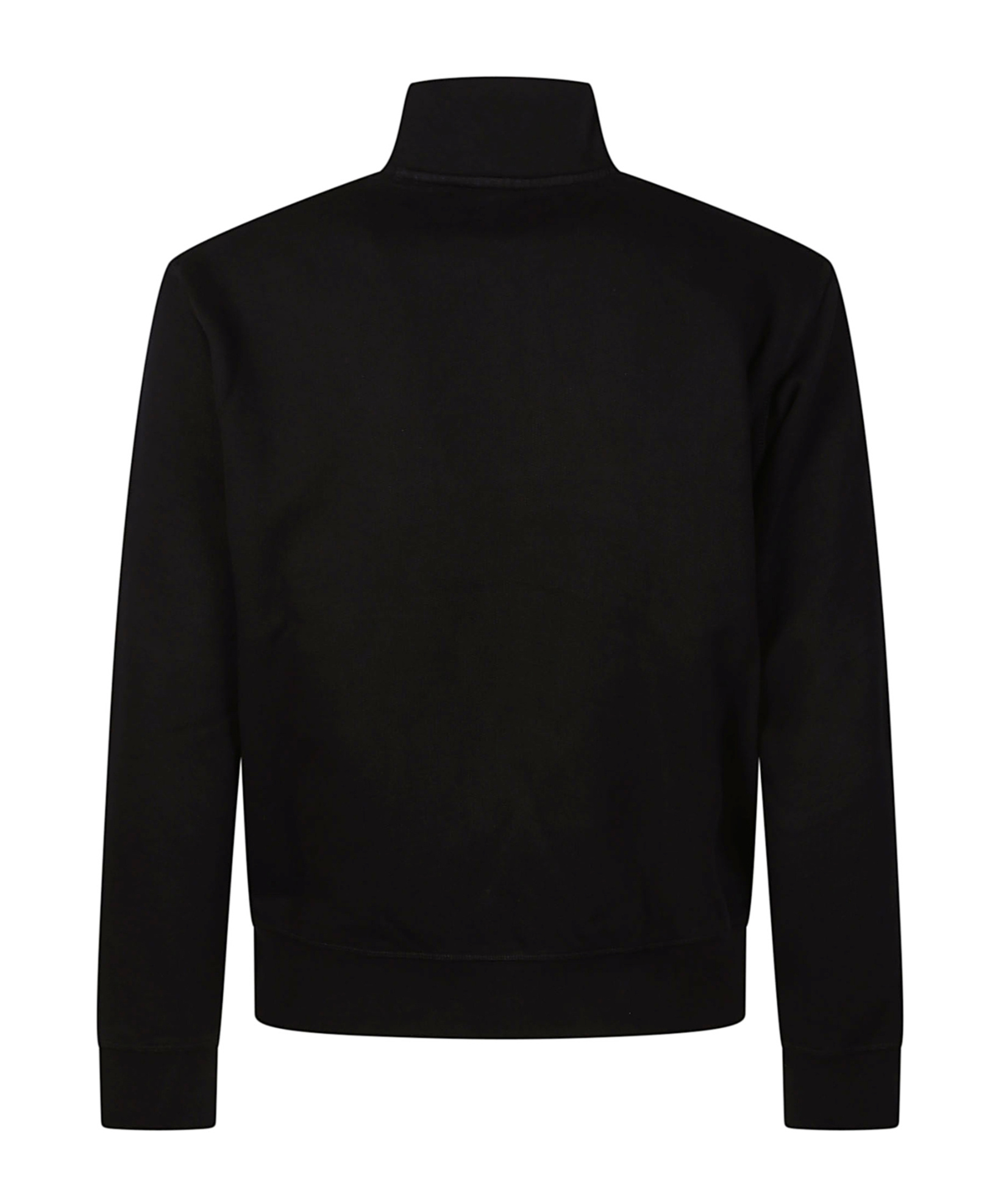 Dsquared2 Logo-print Half-zip Sweatshirt In Blue